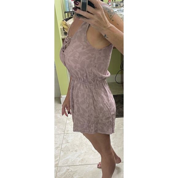 Saltwater Luxe Anthropologie mauve romper NWT medium - Picture 3 of 3